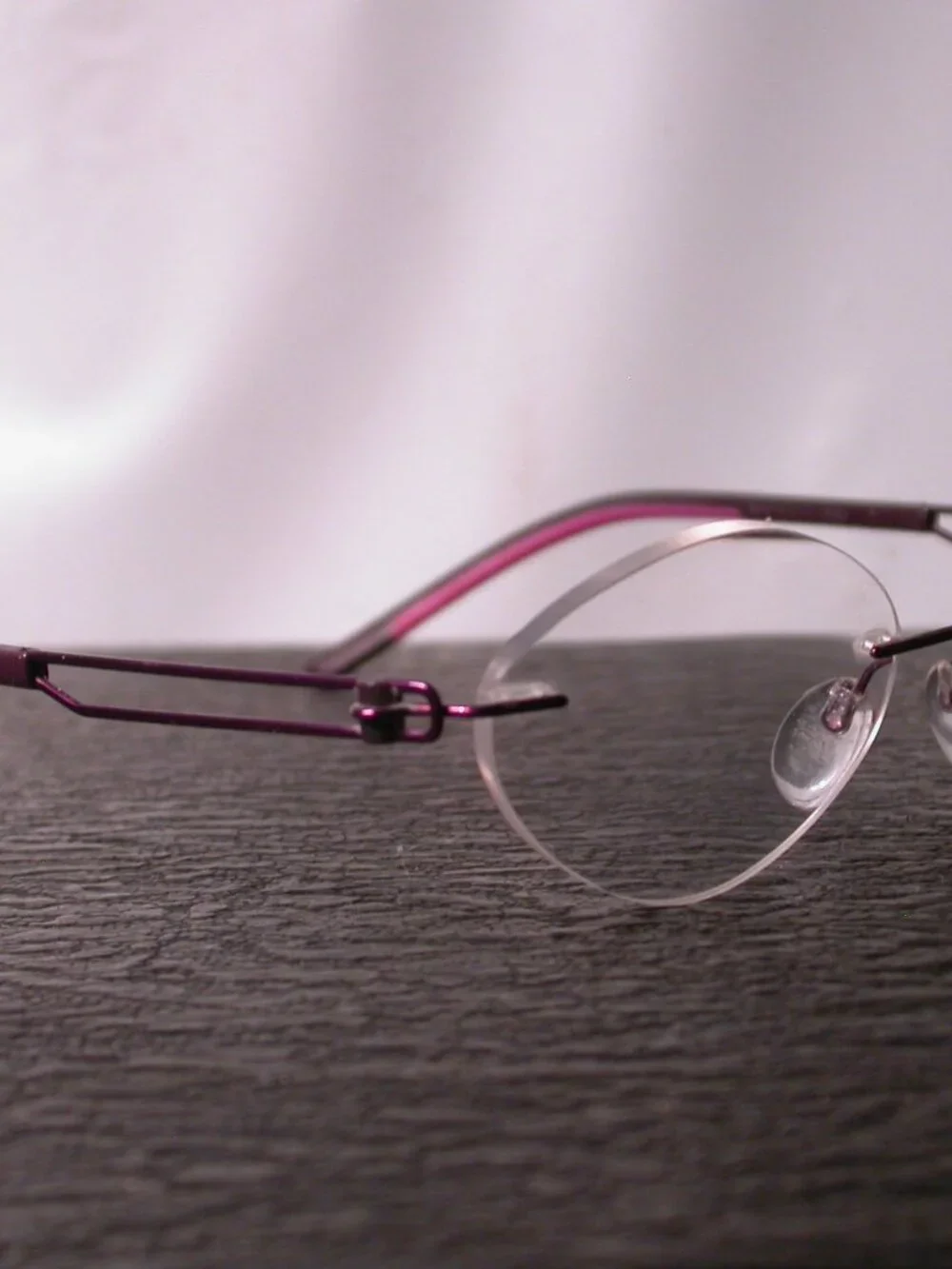 Silhouette Purple Wire Light Weight Eyeglasses Made in Austria